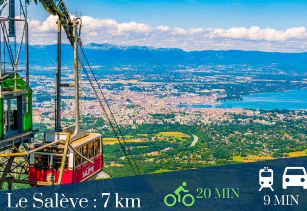 Apart 5 Personnes, 1Min Gare D'Annemasse, Geneve 5Km 外观 照片