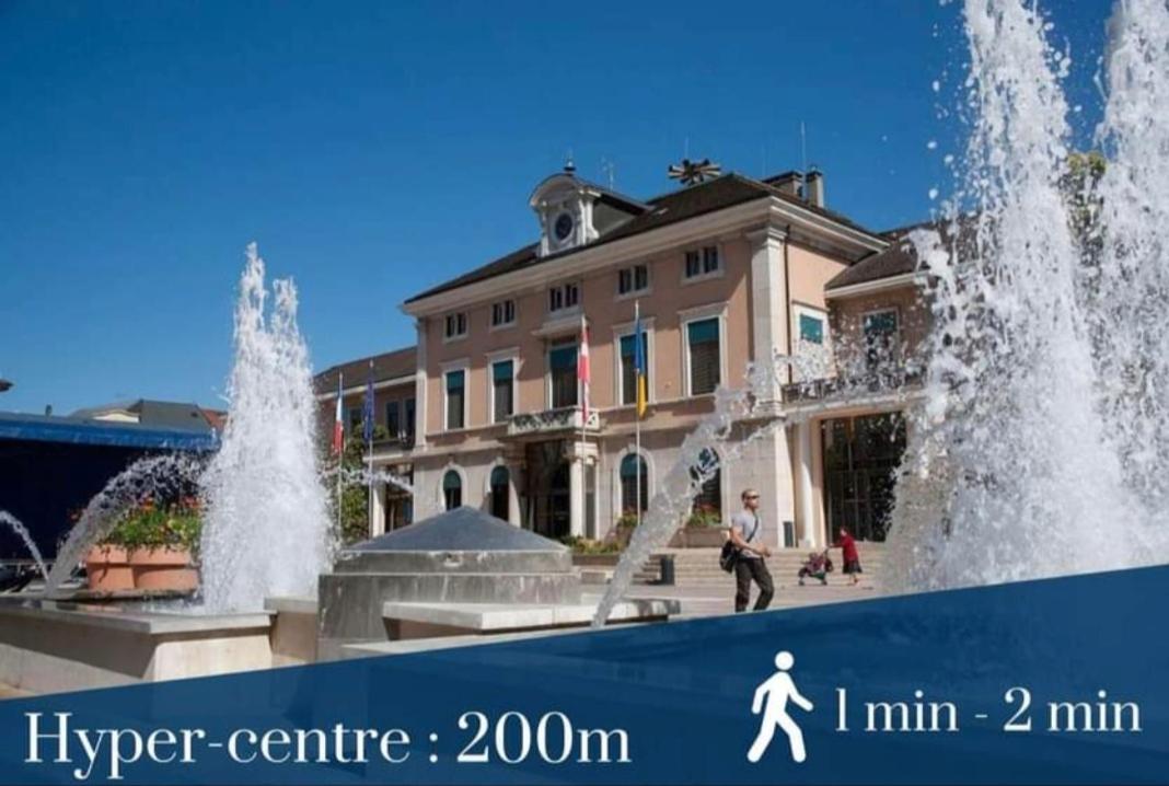 Apart 5 Personnes, 1Min Gare D'Annemasse, Geneve 5Km 外观 照片